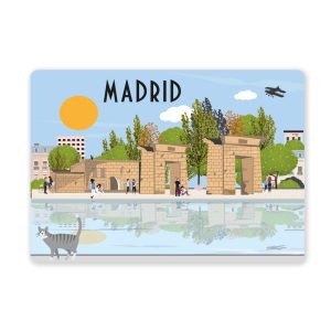 C-3711 MADRID, Templo de Debod